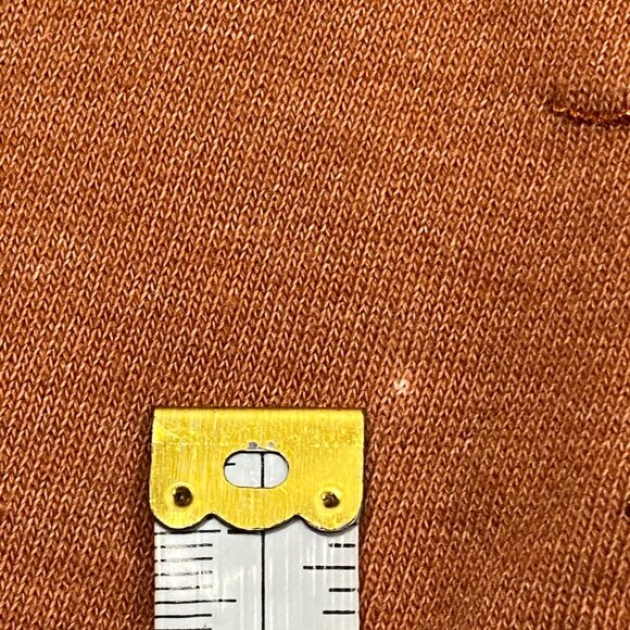 Blind Rooster Embroidered Asian art Dragon Sweatshirt Men’s Small Amber orange - Picture 10 of 10